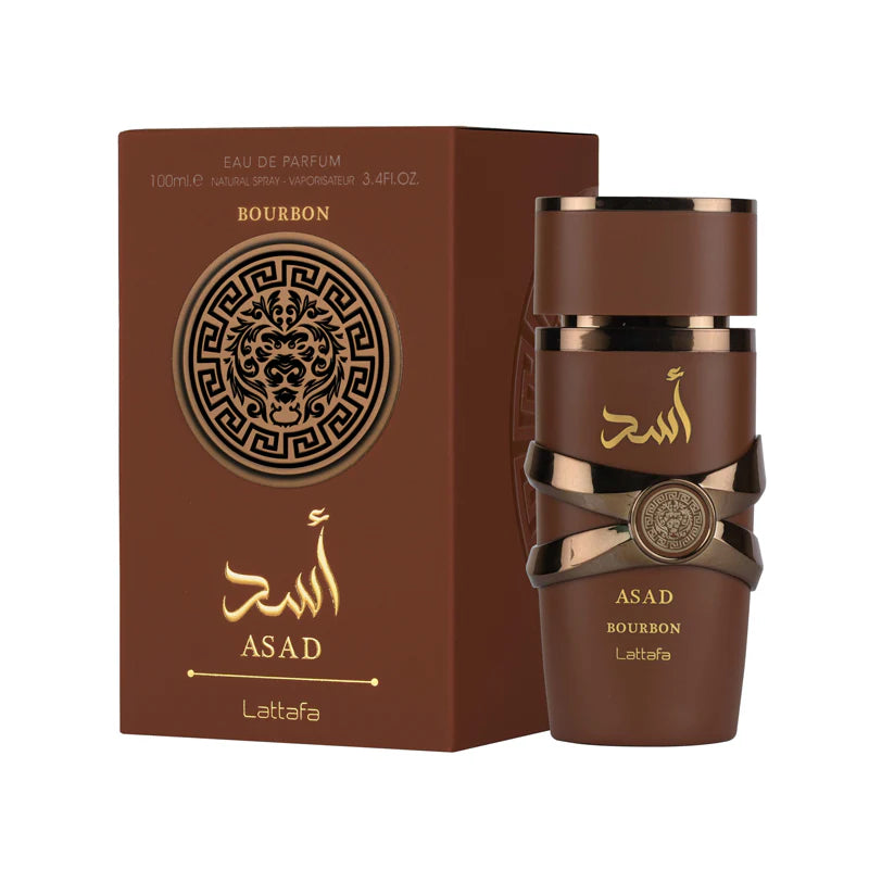 Perfume Lattafa Asad Bourbon 100ML (Alternativa Azzaro The Most Wanted)