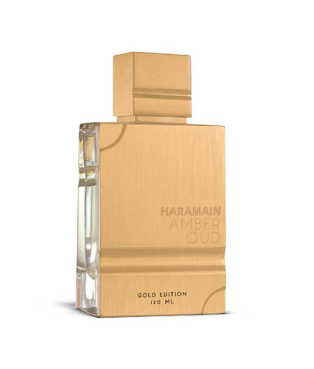 Perfume Al Haramain Gold Edition Amber Oud 120ML