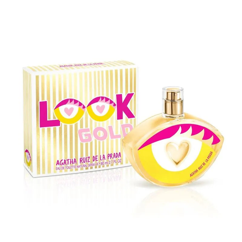 Perfume Agatha Ruiz De La Prada Look Gold 80ML