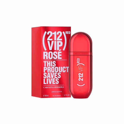 Perfume Carolina Herrera 212 Vip Rose Red 80ML