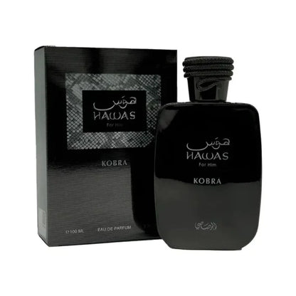 Perfume Rasasi Hawas Kobra 100ML ⭐𝗘𝗫𝗖𝗟𝗨𝗦𝗜𝗩𝗢⭐️