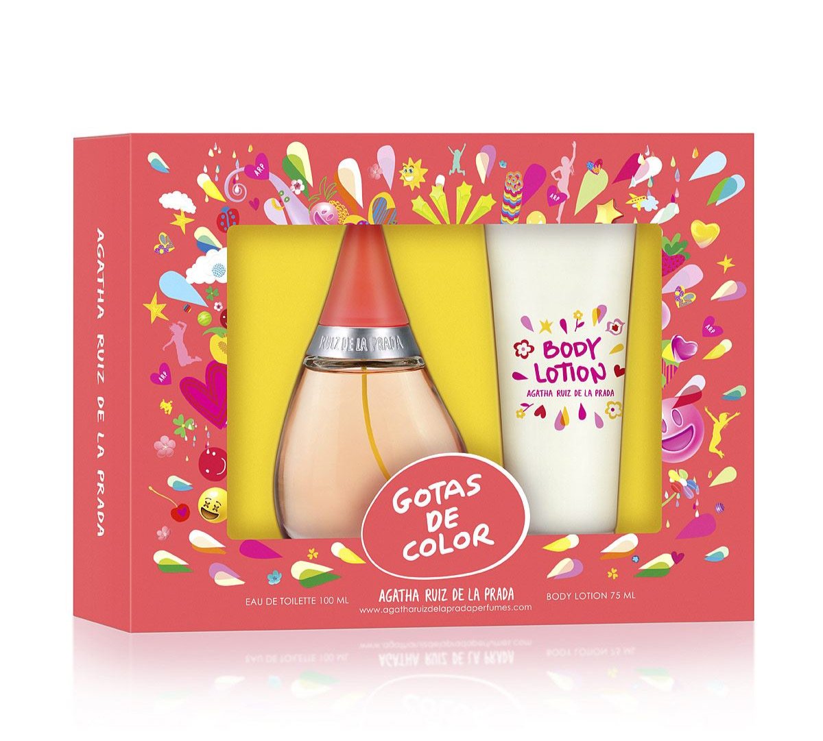 Estuche Agatha Ruiz De La Prada Gotas De Color Set 100ML