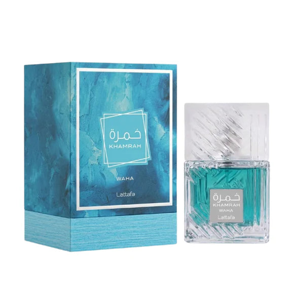 Perfume Lattafa Khamrah Waha 100ML ⭐𝗘𝗫𝗖𝗟𝗨𝗦𝗜𝗩𝗢⭐️