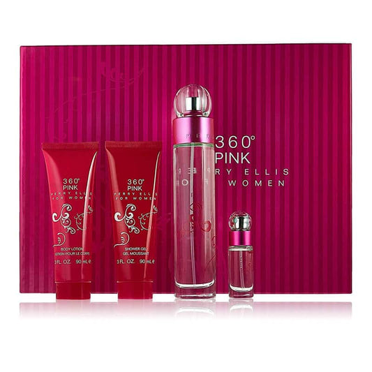 Estuche Perry Ellis 360 Pink Set 100ML