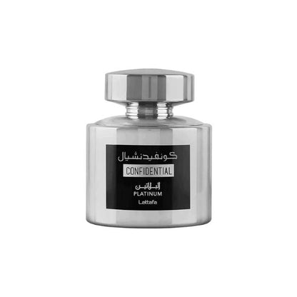 Perfume Lattafa Confidential Platinum 100ML