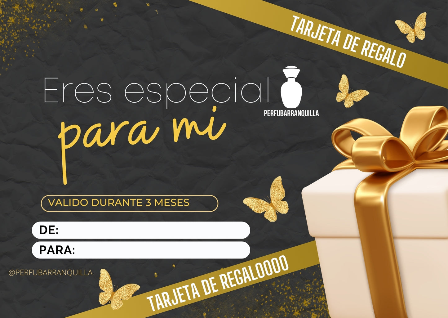 TARJETA DE REGALO (GIFT CARD)