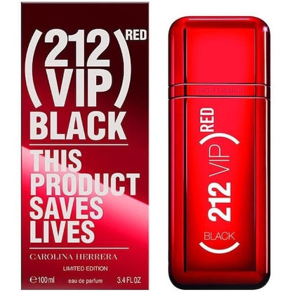 Perfume Carolina Herrera 212 Vip Black Red 100ML