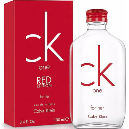 Perfume CK One Red For Her Calvin Klein 100ML