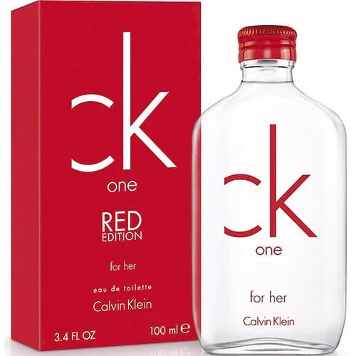 Perfume CK One Red For Her Calvin Klein 100ML