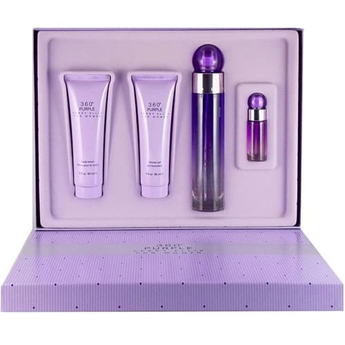 Estuche Perry Ellis 360 Purple For Women Set 100ML