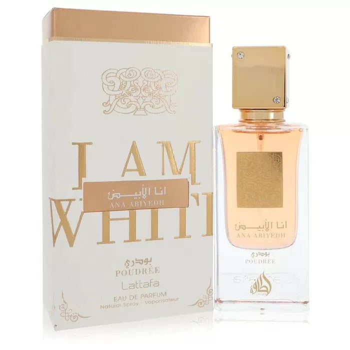 Perfume Lattafa Ana Abiyedh Poudree 60ML