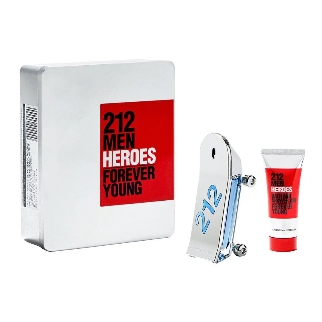 Estuche 212 Men Heroes Carolina Herrera Set 100ML